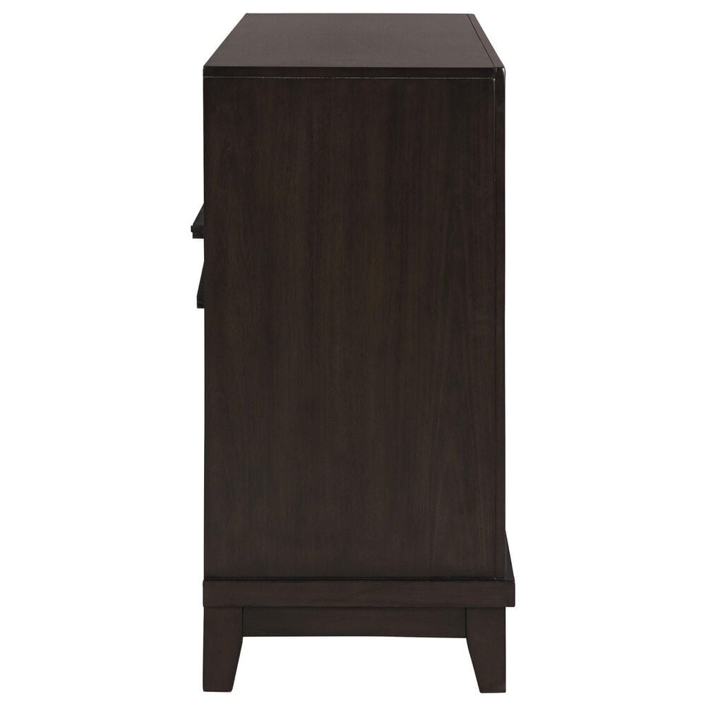 Ashley Neymorton 6-Drawer Dresser and Mirror in Dark Grayish Brown, , large