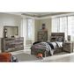 Signature Design by Ashley Derekson 5 Drawer Chest in Walnut and Gray, , large