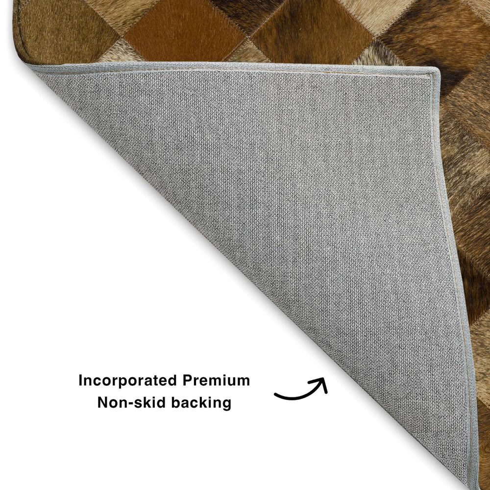 Dalyn Rug Company Bozeman BM2 Brown 2&#39;6&quot; x 3&#39;10&quot; Area Rug, , large