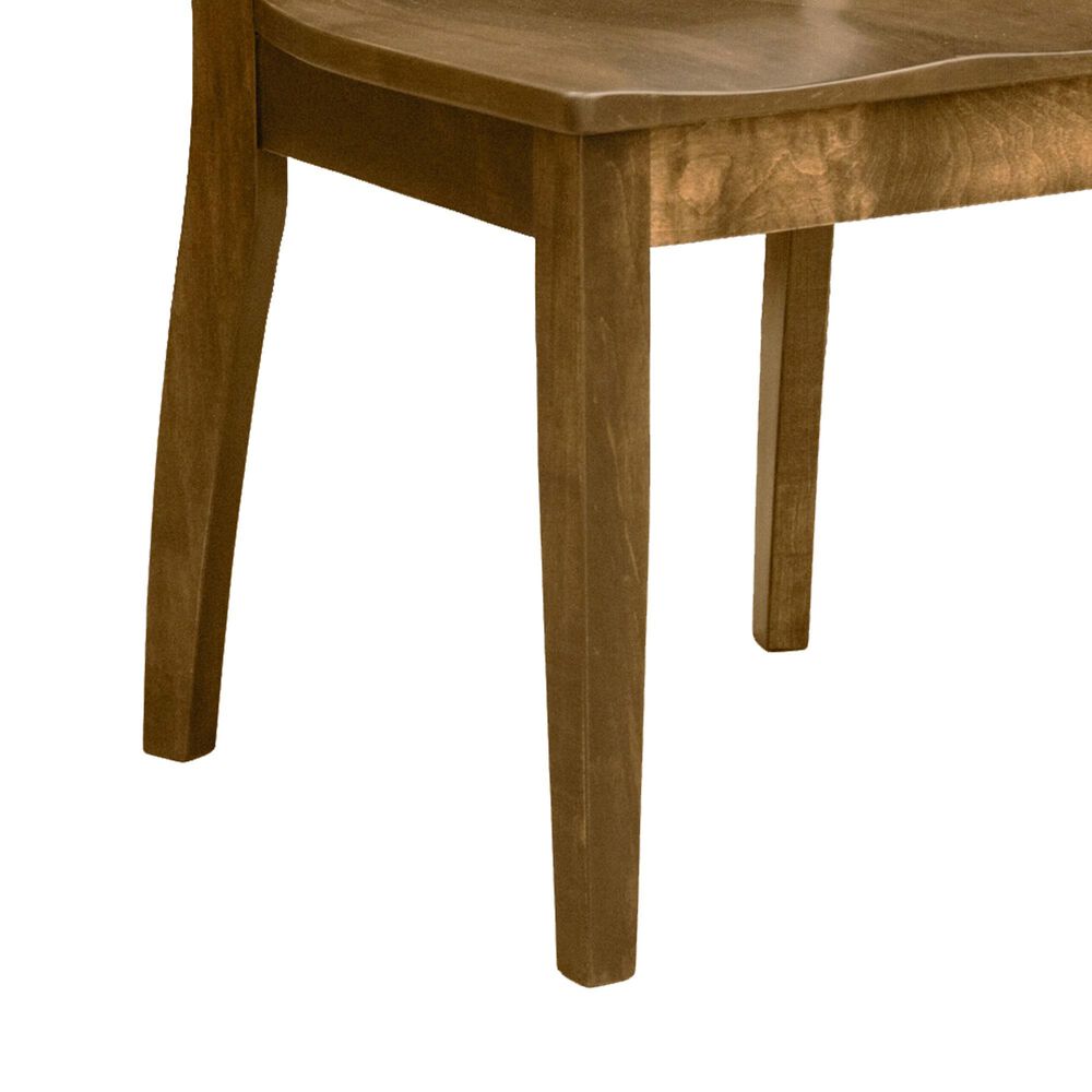 Fleming Furniture Co. Christopher Dining Side Chair in Pecan, , large