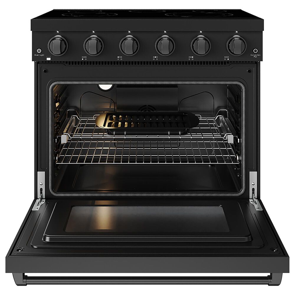 Thor Kitchen Gordon Ramsay Series 36" Professional Electric Range in Black, , large