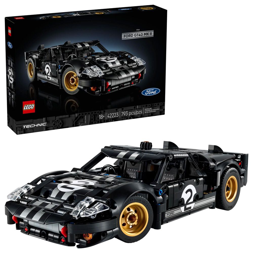 LEGO Technic 1966 Ford GT40 MKII Race Car Building Set, , large