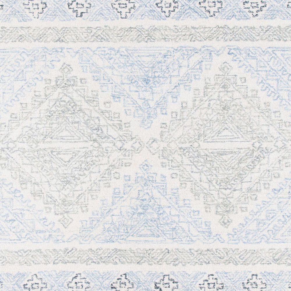 Safavieh Micro-Loop 2&#39;3&quot; x 7&#39; Ivory and Grey Runner, , large