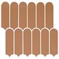 Dal-Tile Artefino Vintage Morganite 2" x 6" Fish Scale on 12" x 13" Porcelain Mosaic Sheet, , large