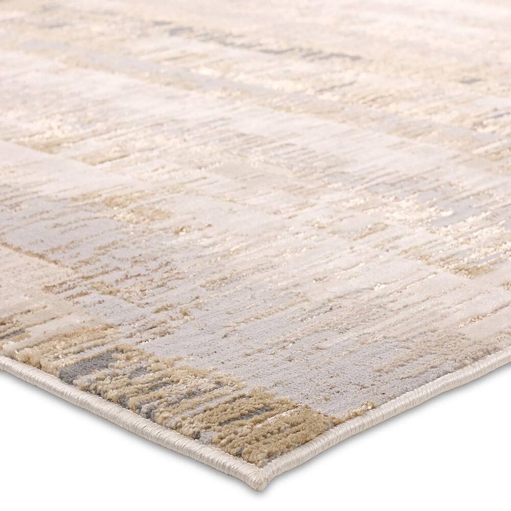 Jaipur Catalyst Elysia 2&#39;2&quot; x 8&#39; Charcoal Gray, Coffee Liqueur, Candied Ginger, Silver Gray and Cobblestone Runner, , large