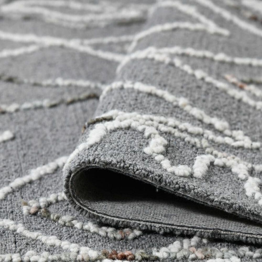 Amer Rugs Berlin BER-8  5&#39; x 8&#39; Dark Gray Area Rug, , large