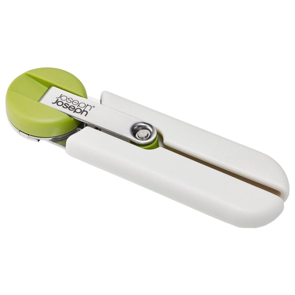 Joseph Joseph GoRound Easy-Open Can Opener in Green and White, , large