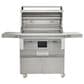 Coyote Outdoor 36" Gen3 Freestanding Pellet Grill with Cart in Stainless Steel, , large
