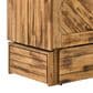 New Day Furniture Ranchero Queen Murphy Cabinet in Bakar with Mattress , , large
