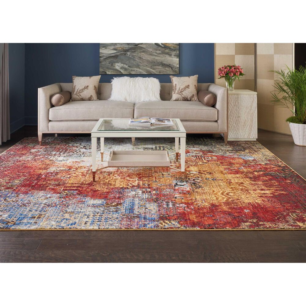 Nourison Chroma CRM03 8&#39;6&quot; x 11&#39;6&quot; Ember Glow Area Rug, , large