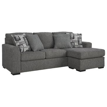 Ashley Gardiner Right Facing Sofa Chaise in Pewter, , large