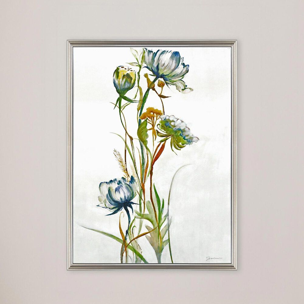 Paragon 32" x 42" Late Summer Wildflower I in Aged Silver, , large