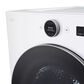 LG 7.8 Cu. Ft. Mega Capacity Smart Front Load Dryer with Dual Inverter Heat Pump in White, , large