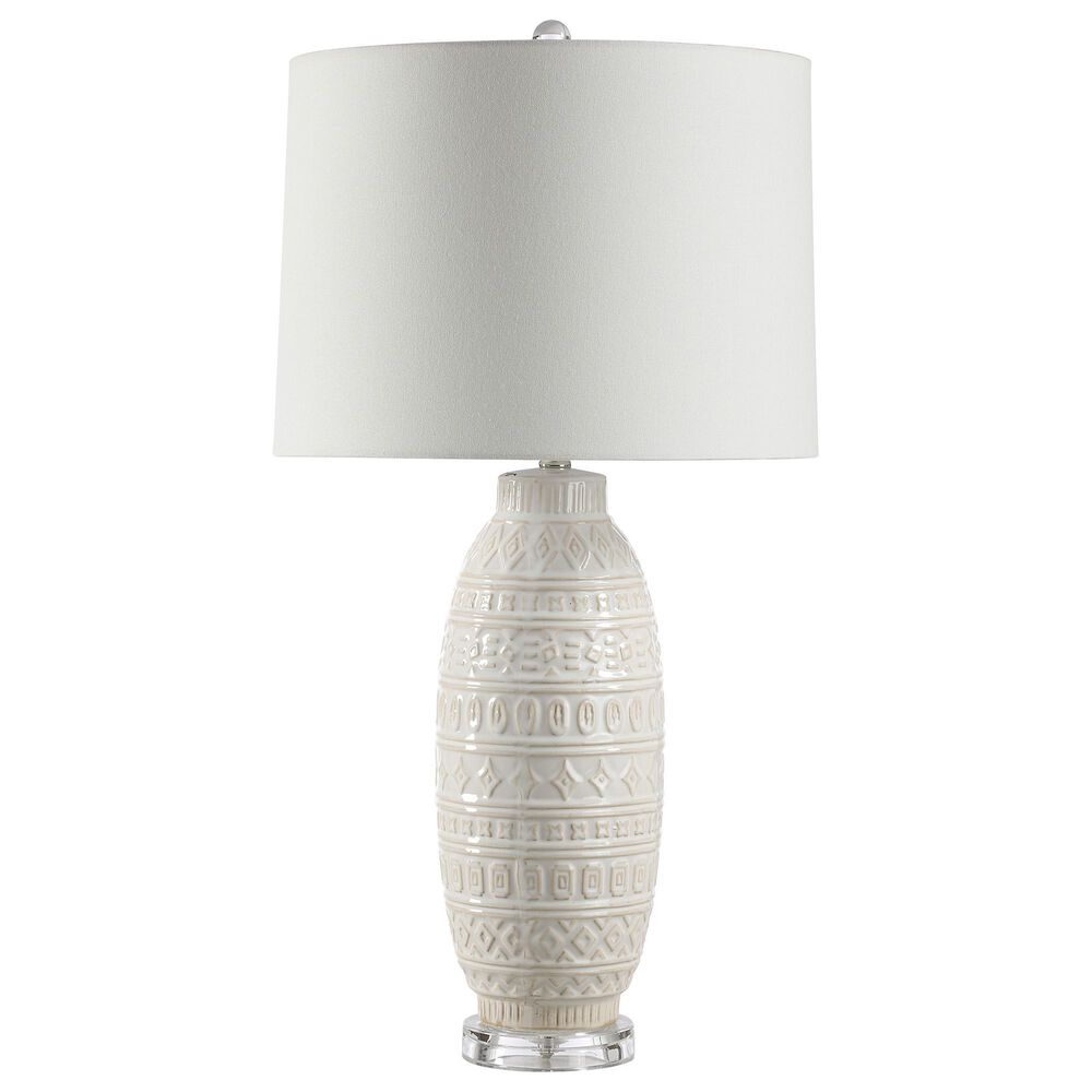 Renwil Sereno Table Lamp in White and Clear, , large
