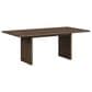Mayberry Hill Brisbane 78" Rectangle Dining Table in Brown, , large