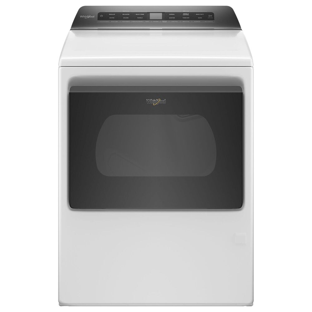 Whirlpool 7.4 Cu. Ft. Front Load Gas Dryer with Wifi in White, , large