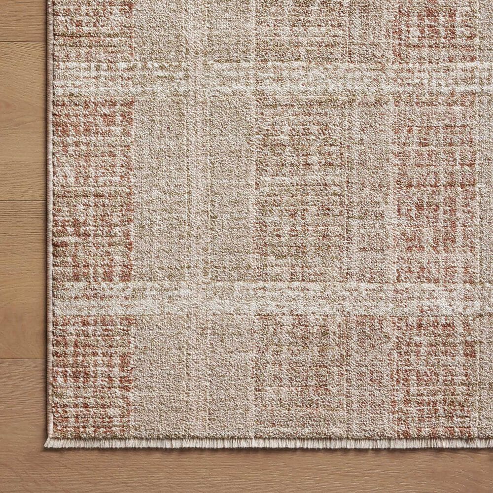 Angela Rose Ember 2&#39;3&quot; x 3&#39;10&quot; Clay and Sand Area Rug, , large