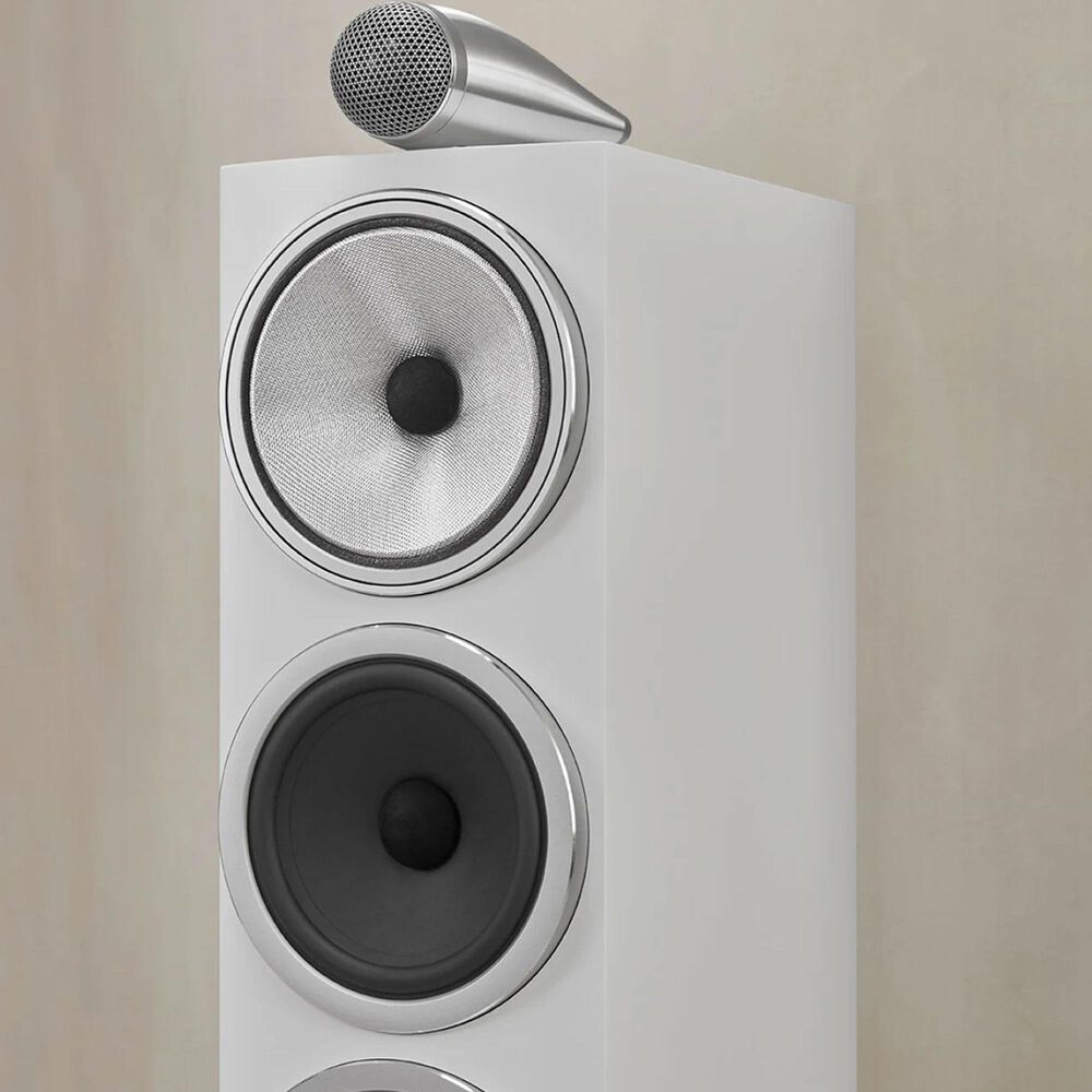 Bowers &amp; Wilkins 700 Series 703 S3 3-Way Floor Standing Loudspeaker in Satin White, , large