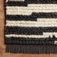 Chris Loves Julia x Loloi Alice ALI-03 5"2" x 7"6" Cream and Charcoal Area Rug, , large