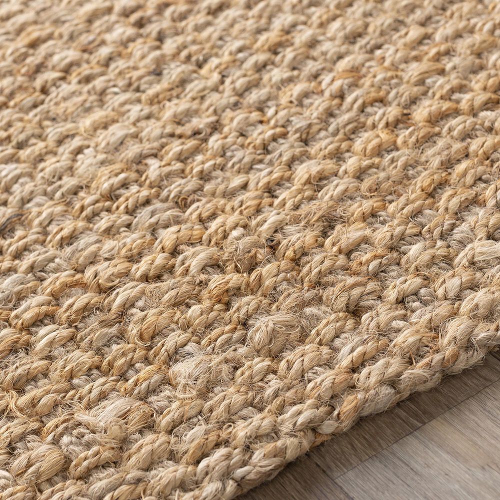 Surya Jute Woven JS-2 JUTE WOVEN 9&#39; x 13&#39; Wheat Area Rug, , large