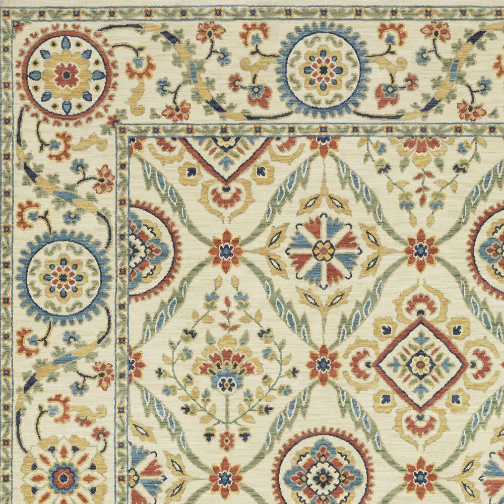 Oriental Weavers Francesca FR07A 2&#39; x 3&#39; Ivory Area Rug, , large