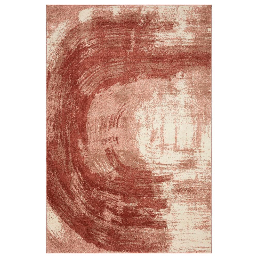Loloi II Spirit SPI-03 2"7" x 8" Rose and Spice Runner, , large