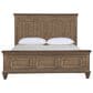 New Heritage Design Mariana 4-Piece King Panel Bedroom Set in Vintage Mocha, , large