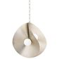 Corbett Lighting Peony 24" 4-Light Pendant in Warm Silver Leaf, , large