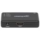 Manhattan 4K 2-Port HDMI Splitter with 4K 30Hz in Black, , large