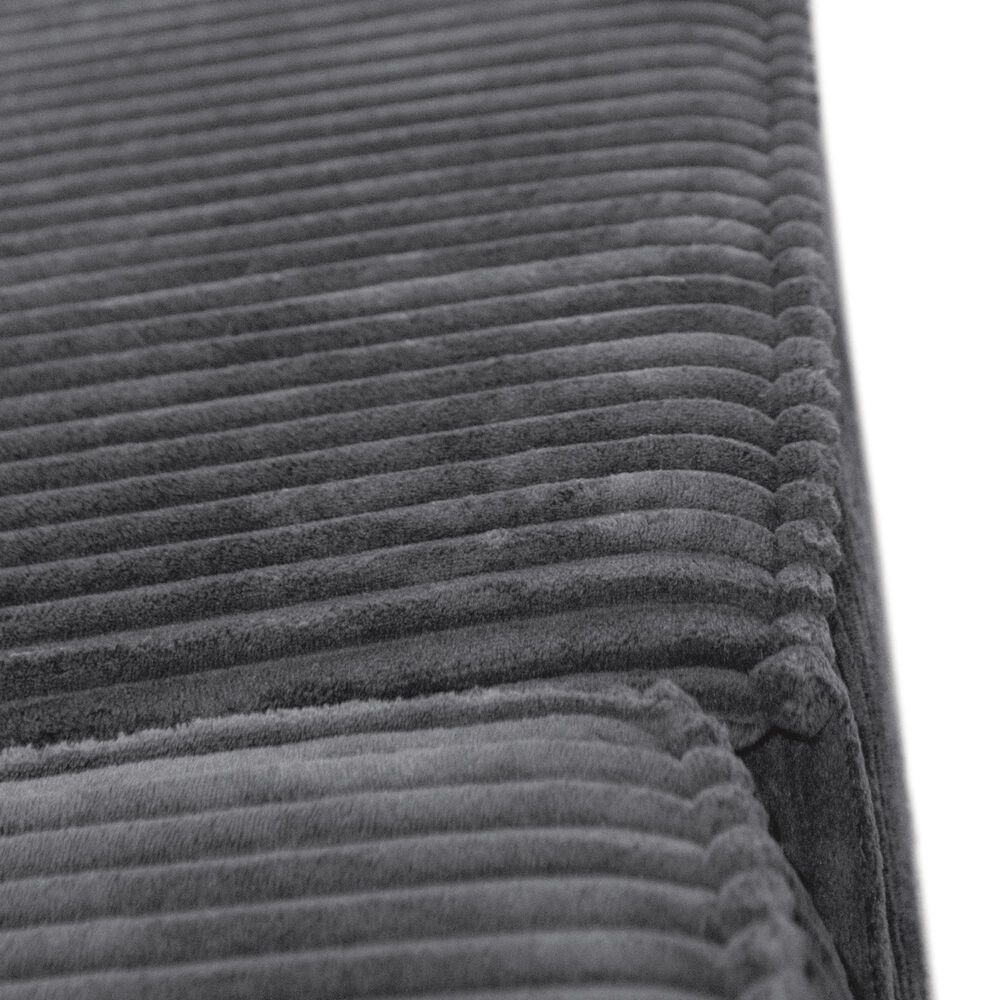 Furniture of America Facil 2-Piece Modular Track Arm Loveseat in Dark Gray, , large