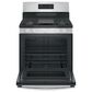 GE Appliances 5.0 Cu. Ft. Freestanding Gas Range in Stainless Steel, , large