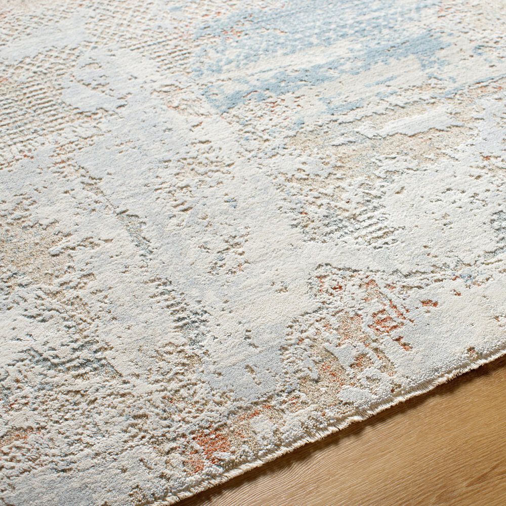 Surya Brunswick 2&#39;7&quot; x 3&#39;11&quot; Blue, Taupe, Cream, Seafoam, Olive and Tan Area Rug, , large
