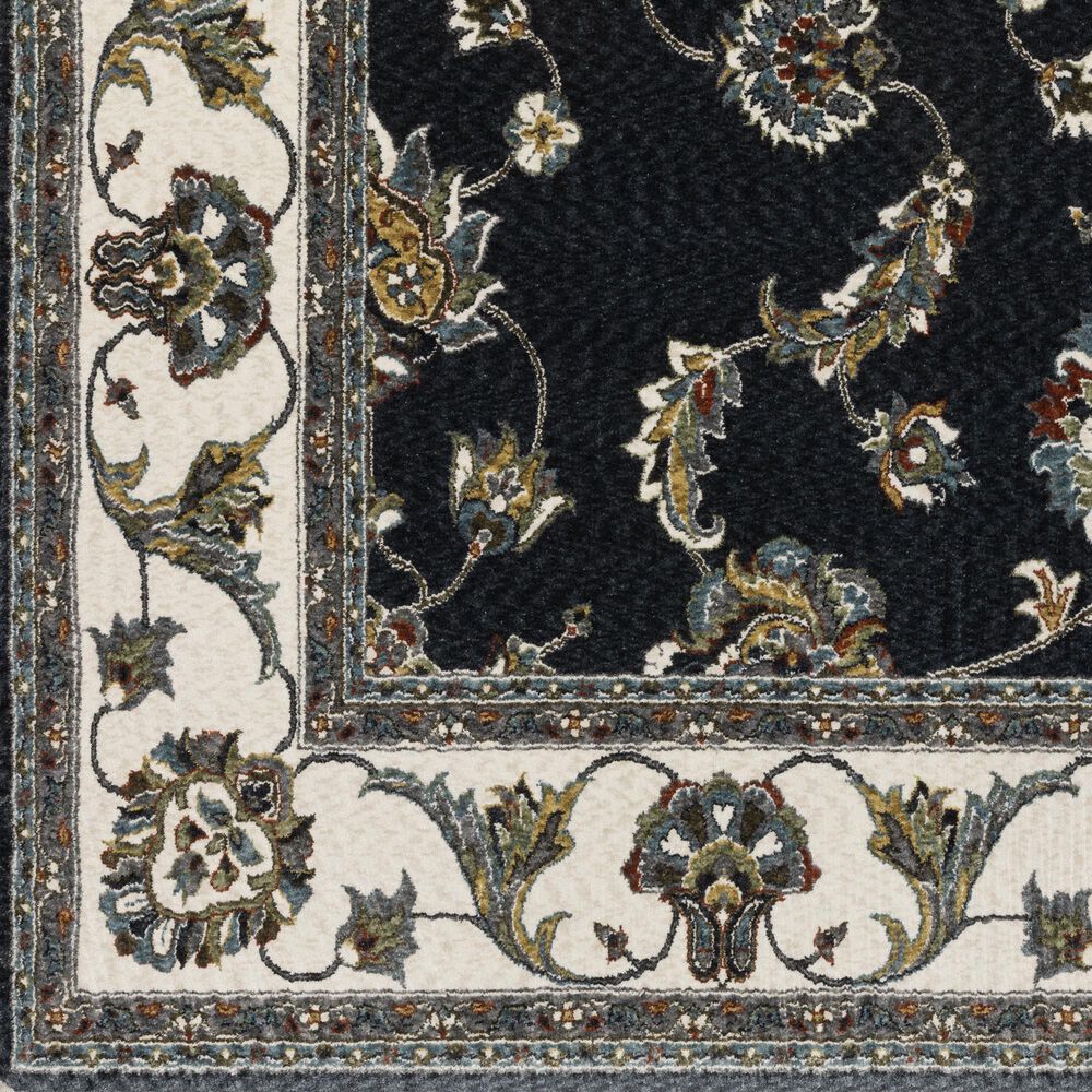 Oriental Weavers Vivian VI01B 2&#39;3&quot; x 7&#39;6&quot; Blue Runner, , large