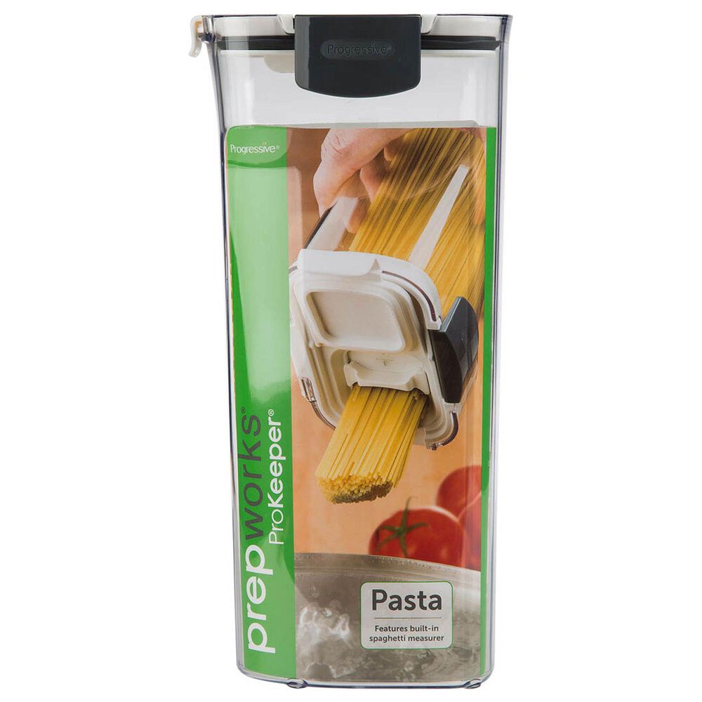 Progressive ProKeeper 2.4-Quart Pasta Storage Container in Clear, White and Gray, , large