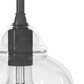 Hunter Dunshire 6.75" 1-Light Mini Pendant with Clear Shade in Noble Bronze, , large