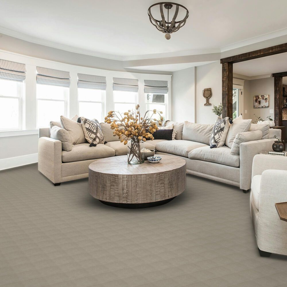 Karastan Magnetism Carpet in Oatmeal, , large
