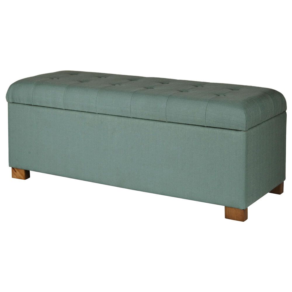 Kinfine Storage Bench in Teal, , large