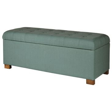 Kinfine Storage Bench in Teal, , large
