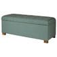 Kinfine Storage Bench in Teal, , large