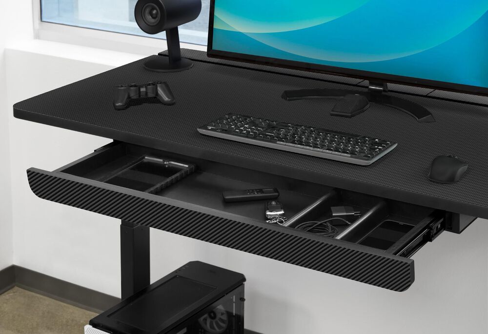 OSP Home Kilo Electric Battlestation Gaming Desk, , large