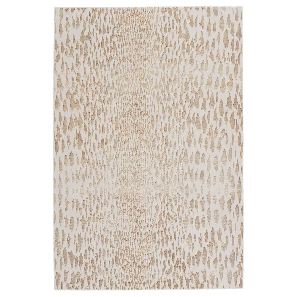 Jaipur Malilla By Nikki Chu Kimball 9"6" x 13" White Alyssum Area Rug, , large
