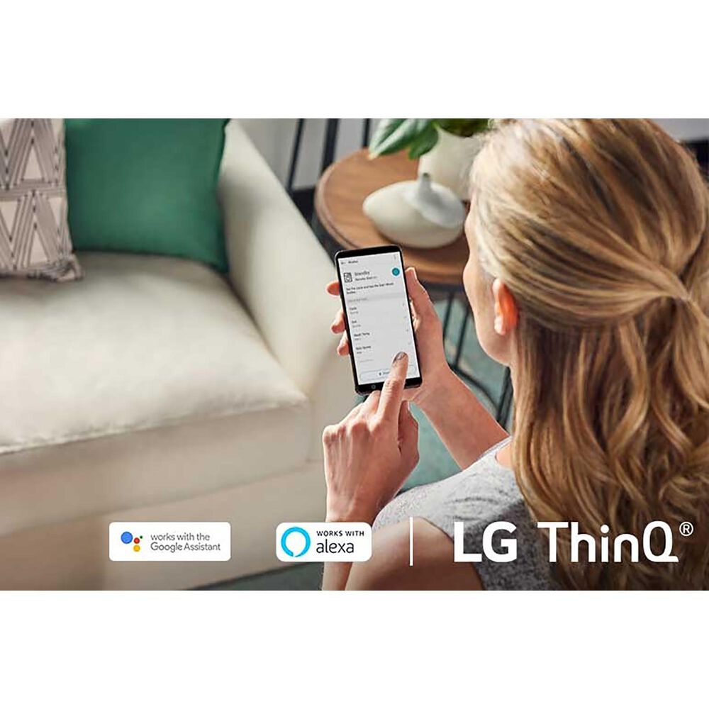 LG 9 Cu. Ft. Smart Wi-Fi Enabled Front Load Gas Dryer with TurboSteam in Black Steel, , large