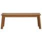 Ashley Janiyah Patio Dining Bench in Light Brown, , large