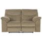 Ashley Alphons Manual Reclining Loveseat in Briar, , large