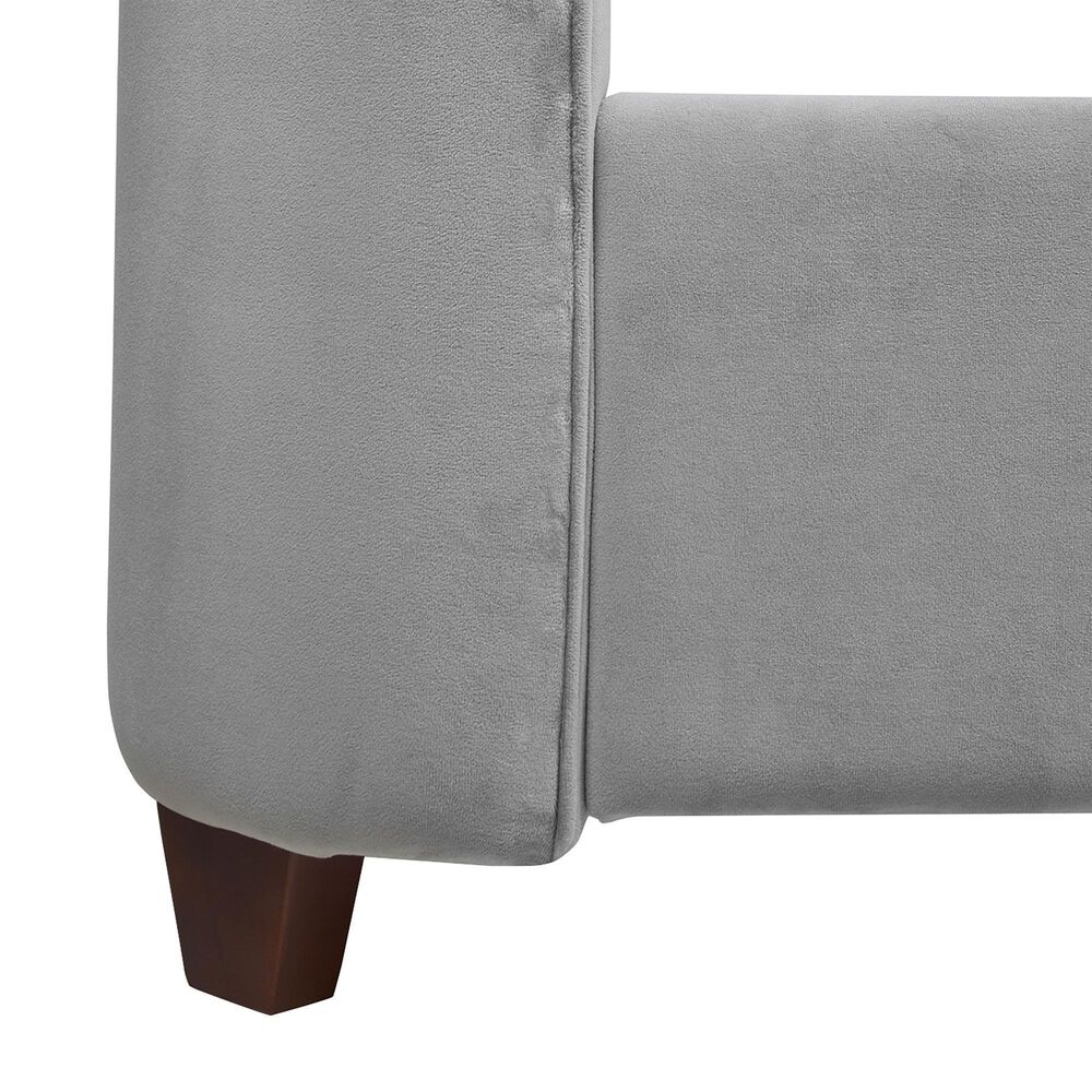 Jennifer Taylor Home Manhattan King Platform Bed in Opal Grey, , large