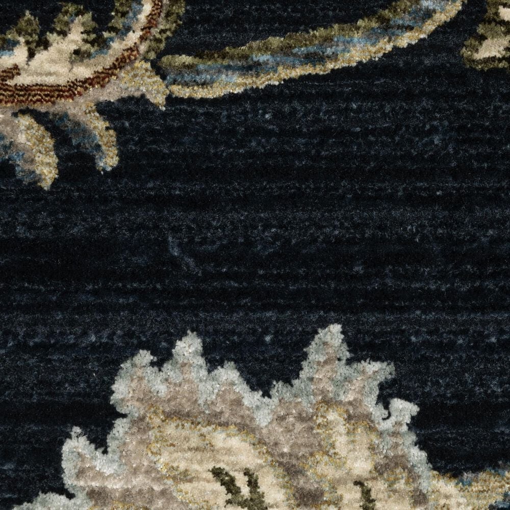 Oriental Weavers Capella Blue and Multicolor 6&#39;7&quot; x 9&#39;6&quot; Area Rug, , large