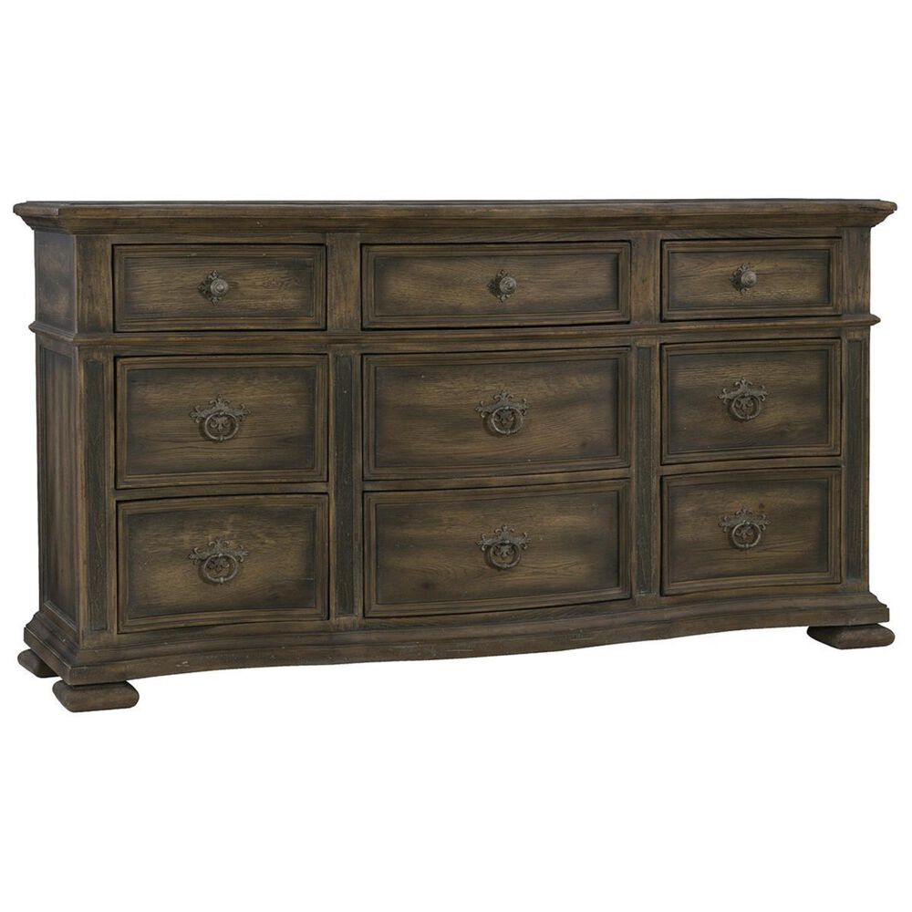 Nineteen37 Hill Country Williamson 9 Drawer Dresser in Saddle Brown, , large