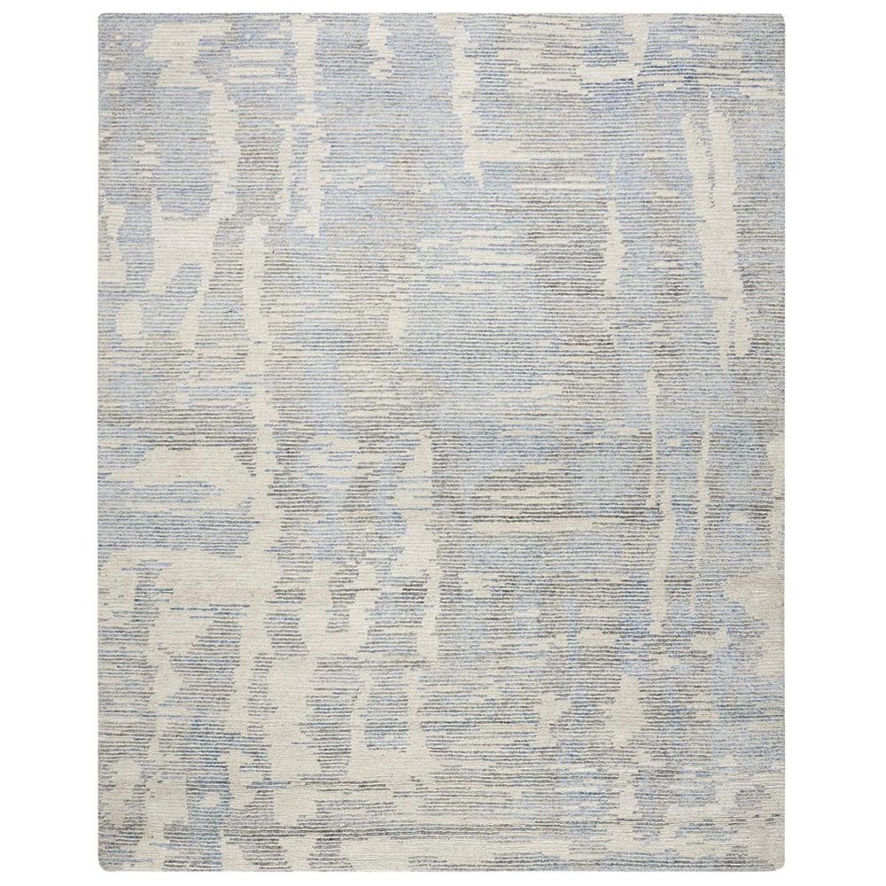 Nourison Ellora ELL01 7&#39;9&#39;&#39; x 9&#39;9&#39;&#39; Blue Area Rug, , large