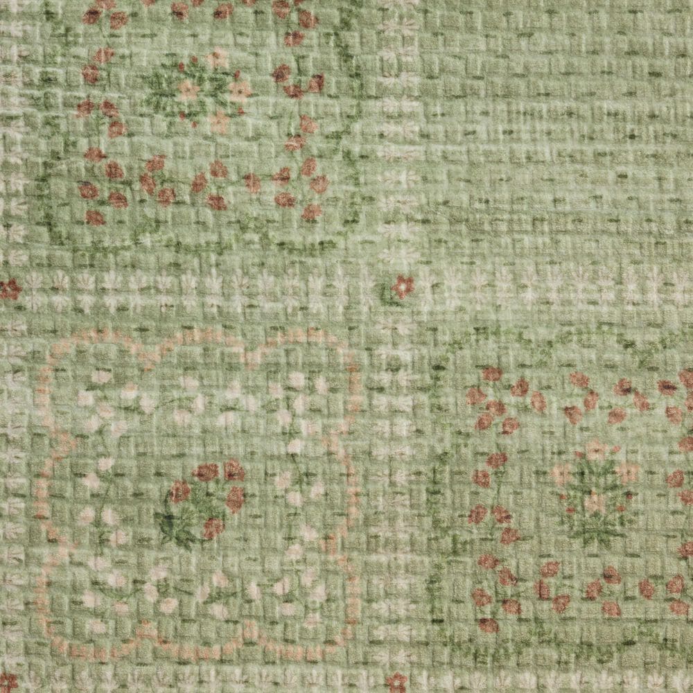 Rifle Paper Co. x Loloi Orchard Green and Multicolor 7'6" x 9'6" Area Rug, , large