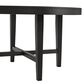 Mayberry Hill Versailles Round Dining Table in Black - Table Only, , large